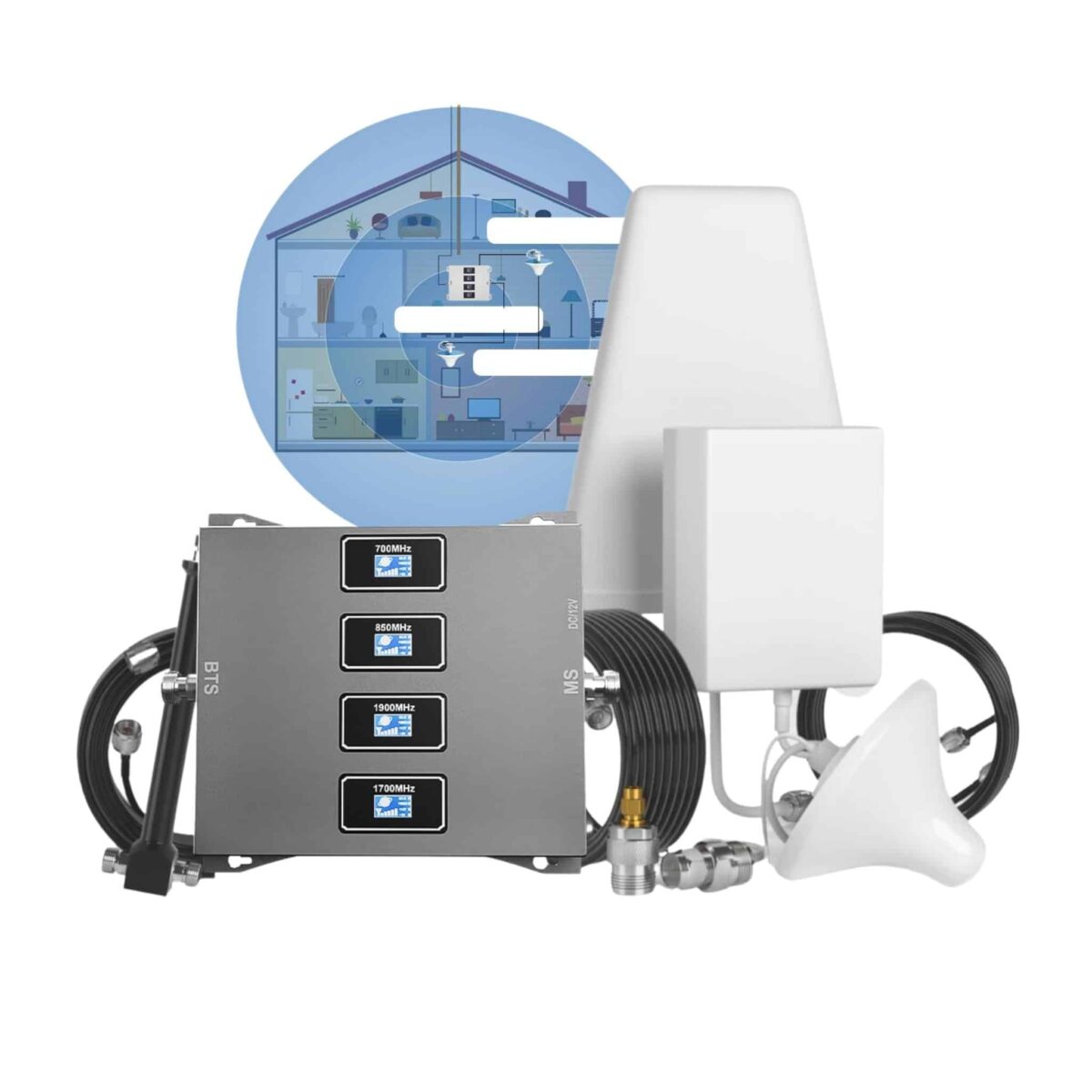 Tiladeco Pro Cell Signal Booster for metal-roof homes